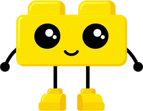 Талисман CYBERPACK — желтый кирпичик